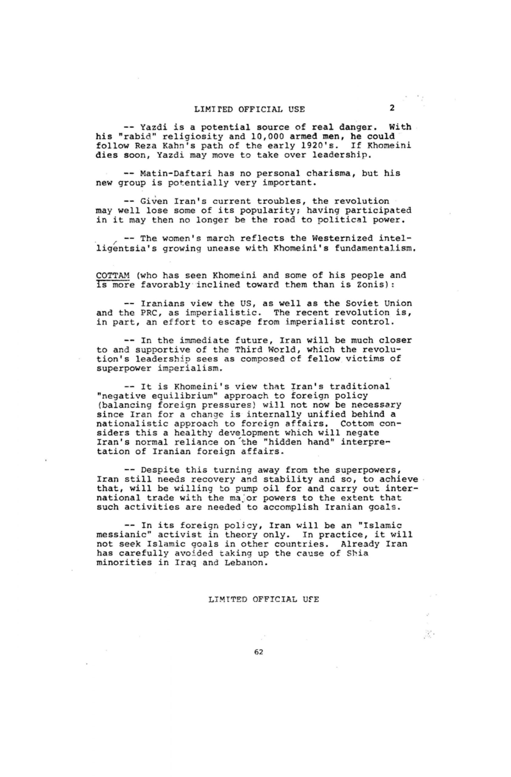 ایران از دیدگاه دو استاد دانشگاه آمریکایی