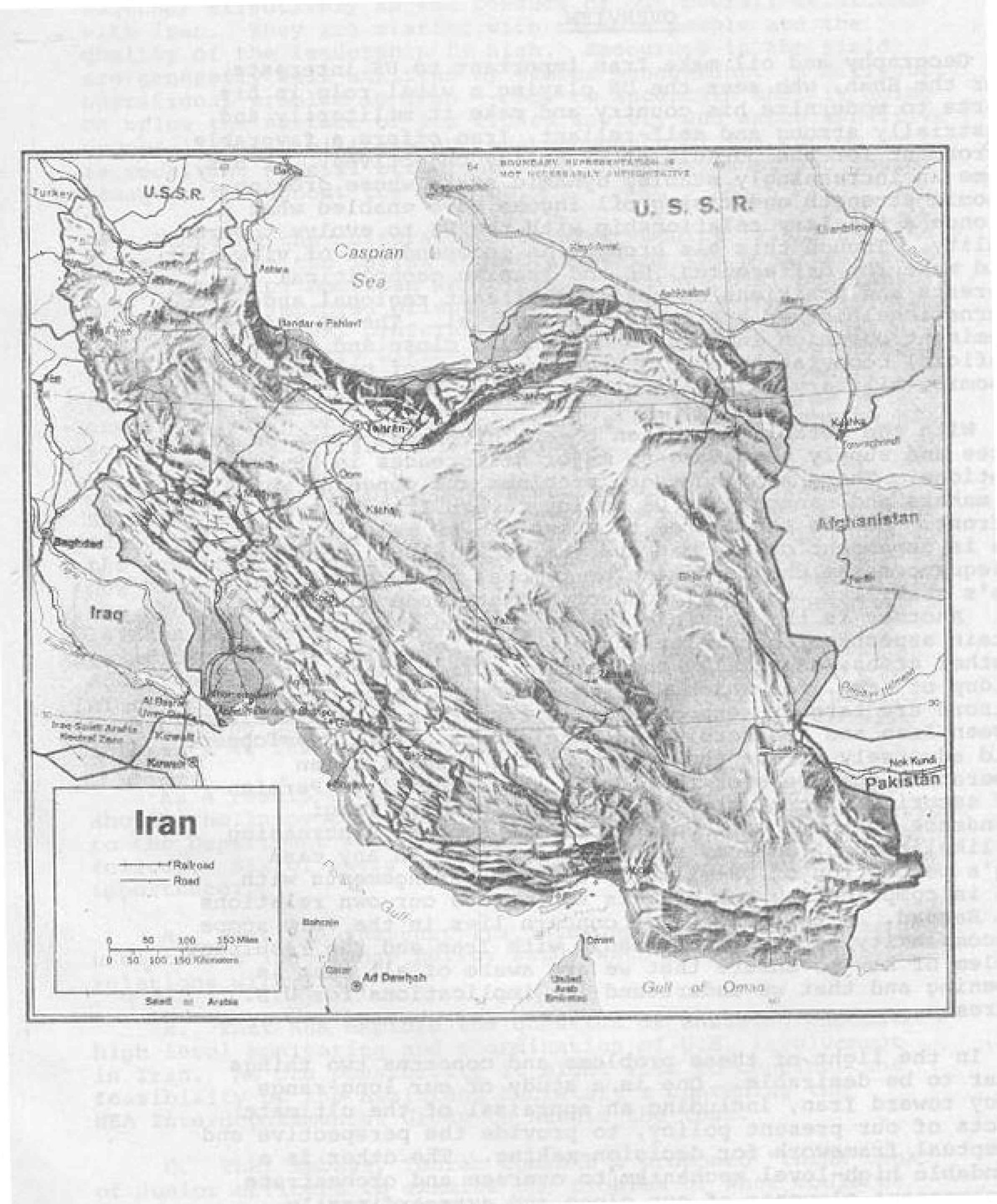گزارش تحلیلی از ارتباط سیاسی نظامی و اقتصادی و فرهنگی آمریکا با ایران  سال 1974