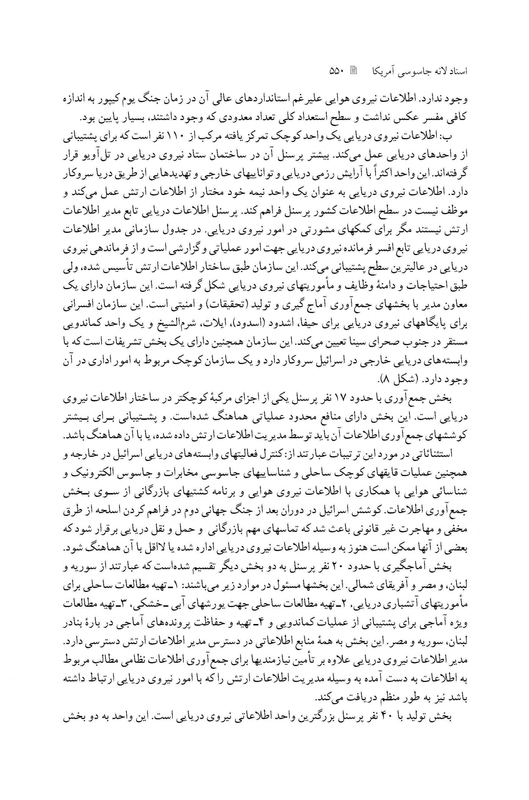 ساختار اطلاعاتی ارتش اسرائیل