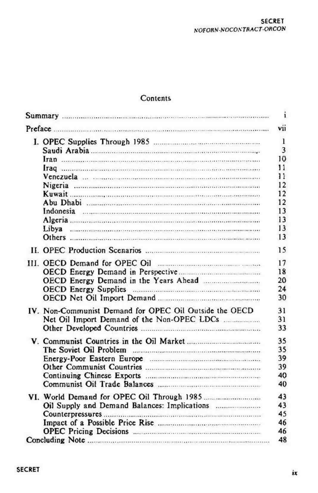گزارش بازار نفت تا پایان سال 1985
