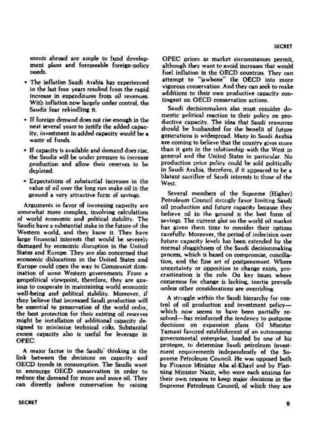 گزارش بازار نفت تا پایان سال 1985