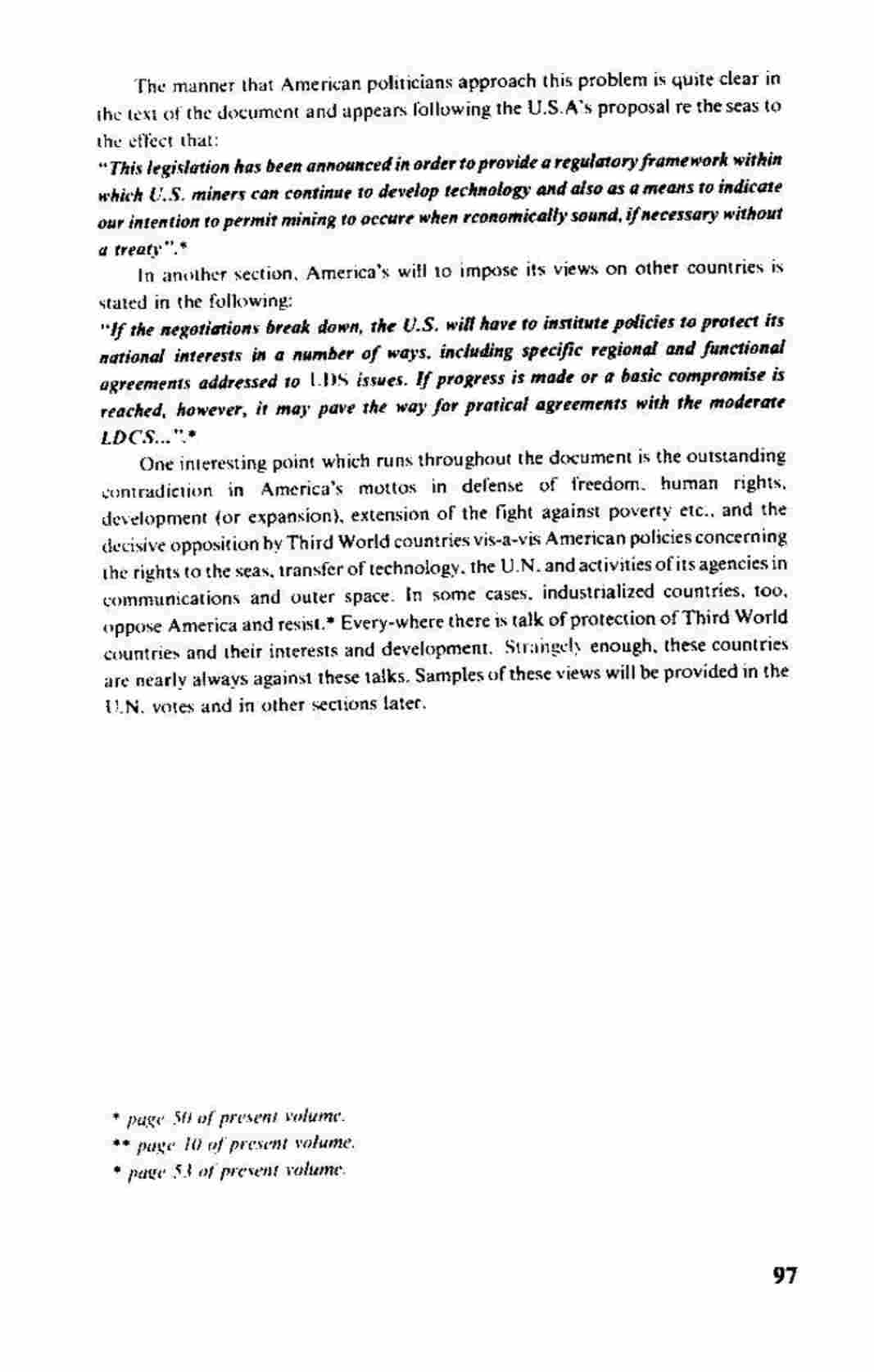 گزارشی پیرامون خط مشی جهانی آمریکا