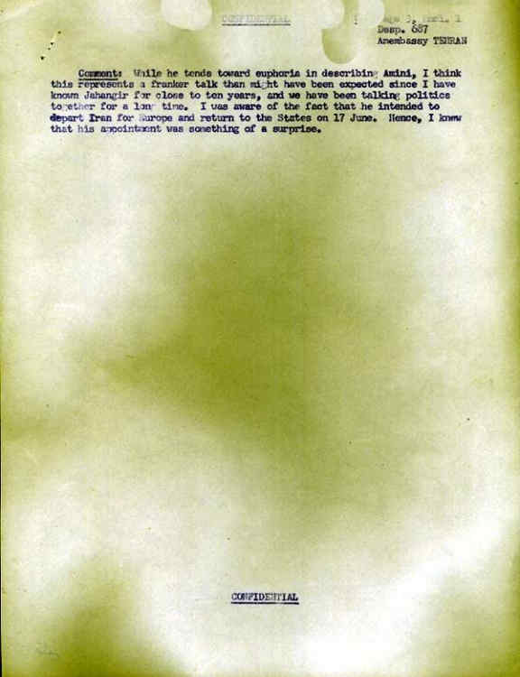 تحلیل حکومت پهلوی از دید جهانگیر آموزگار