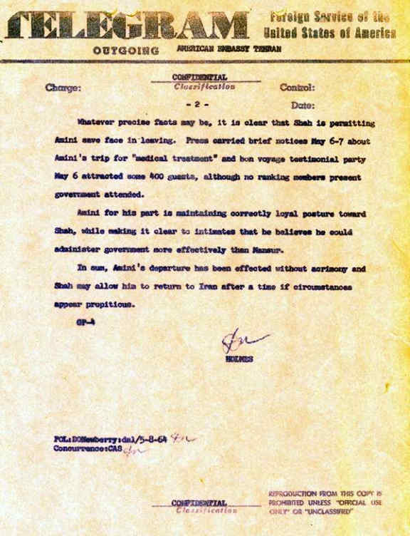 تبعید علی امینی