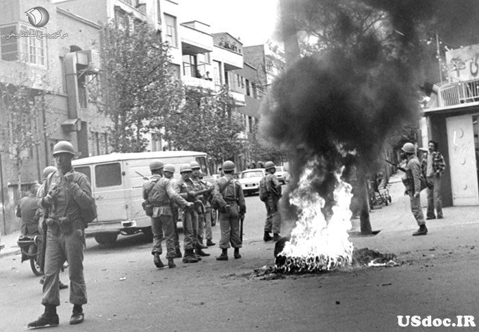 گزارش تحولات انقلاب در تهران