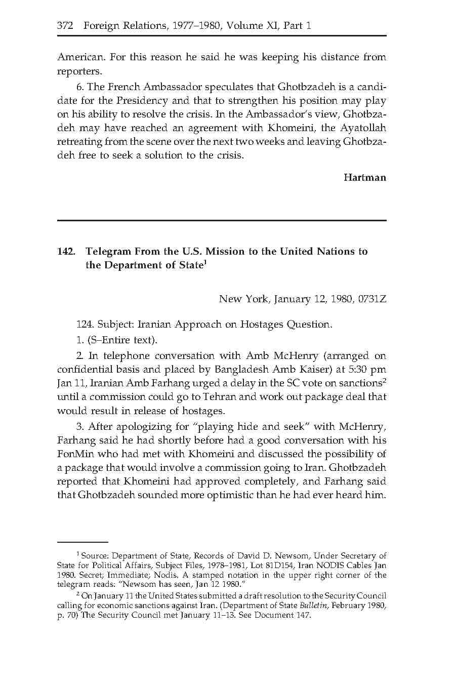 141- گزارش از شرایط داخلی ایران
