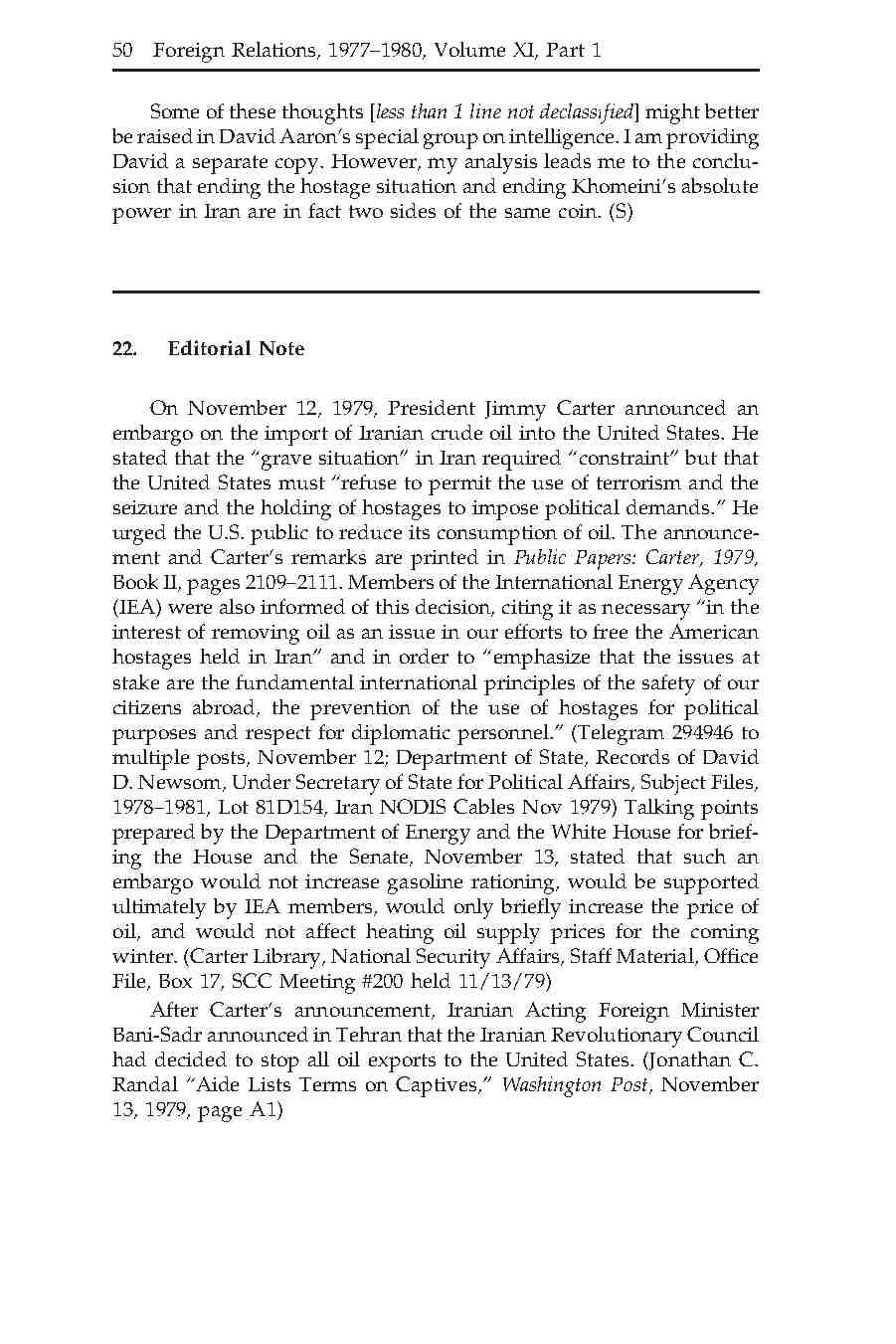 22- تحریم واردات نفت خام از ایران