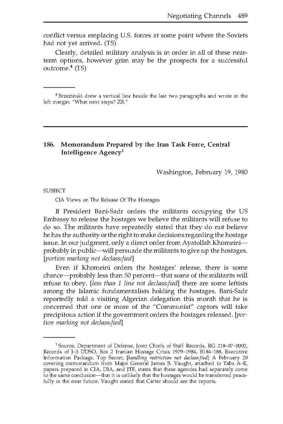 185- گزارش تحرّکات شوروی به سمت داخل خاک ایران