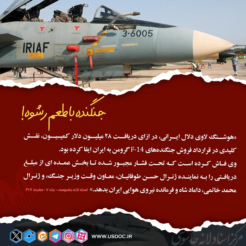 جنگنده با طعم رشوه