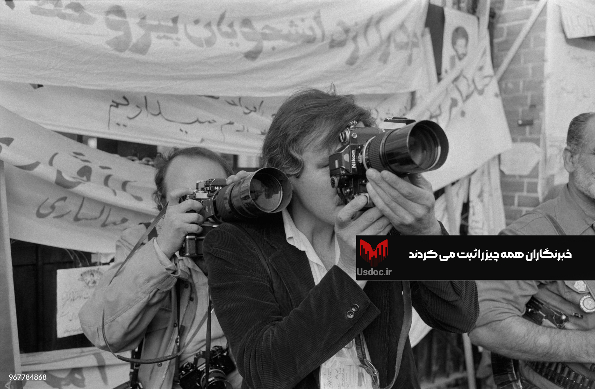 خبرنگاران همه چیز را ثبت می کردند